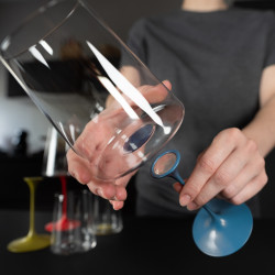 Szék mágneses rögzítéssel Trebonn SplitGlass 2025103, Ø7.5x12 cm, Moduláris rendszer, Alumínium, Zöld