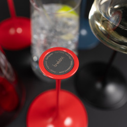 Комплект 2 бр чаши за шампанско Trebonn SplitGlass 2025133, 320 мл, Ø7.8x12.5 см, Модулна система, Кристал без олово, Зелен