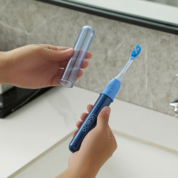 Oclean Ease Electric Toothbrush, 2.5W, 66,000 rpm, 2 modes, Timer, 120-day battery life, 45 dB, Type-C, Blue