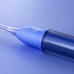 Oclean Ease Electric Toothbrush, 2.5W, 66,000 rpm, 2 modes, Timer, 120-day battery life, 45 dB, Type-C, Blue