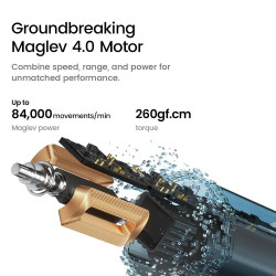 Електрическа четка за зъби Oclean X Pro 20 Set, AI, Maglev 4.0, 84000 об/мин, Wi-Fi, FlexFit, IPX7, Интелигентна аларма при пропусната зона, 40 дни автономност, Калъф, Зелен