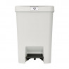 Cos cu pedala Brabantia StepUp 1008483, 25 L, Materiale ecologice, Deschidere mare, Gri deschis
