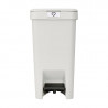 Brabantia StepUp 1008476 Pedal Bin, 10 L, Eco-friendly materials, Large opening, Light gray