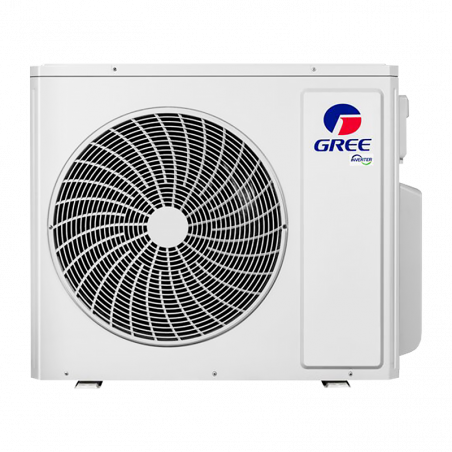 Unitate exterioara pentru sistem multi-split Gree GWHD(36)NK6OO, 36000 BTU, 74 m², Pana la 4 unitati A+/A, R-32, Alb