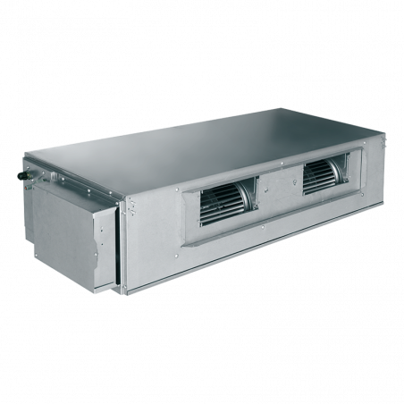 Канално вътрешно тяло за мултисплит система Gree GFH(09)EA, 9000 BTU, 20 м2, 450 м3/ч, R-410A, Инокс