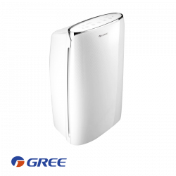 Gree Daisy GDN20AV-K5EBA1A Dehumidifier, 360W, 24 m², 3.5 L, 20 L/day, Operates down to 5°C, Display, R290, White