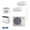 Unitate exterioara pentru sistem multi-split AUX AM4-H36/4DR3, 36000 BTU, 60 m², Pana la 4 unitati interioare, A++/A+, R-32, Alb