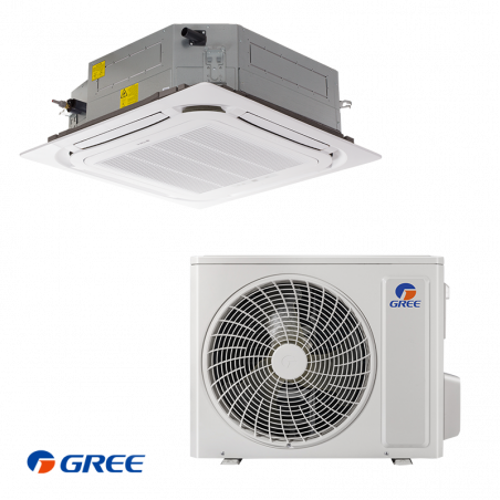 Κλιματιστικό Cluster Gree GUD71T1 + GUD71W1/NhA-S, 24000 BTU, 49 m2, A++, R-32, Λευκό