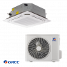 Gree GUD71T1 + GUD71W1/NhA-S Cassette Air Conditioner, 24,000 BTU, 49 m², A++, R-32, White