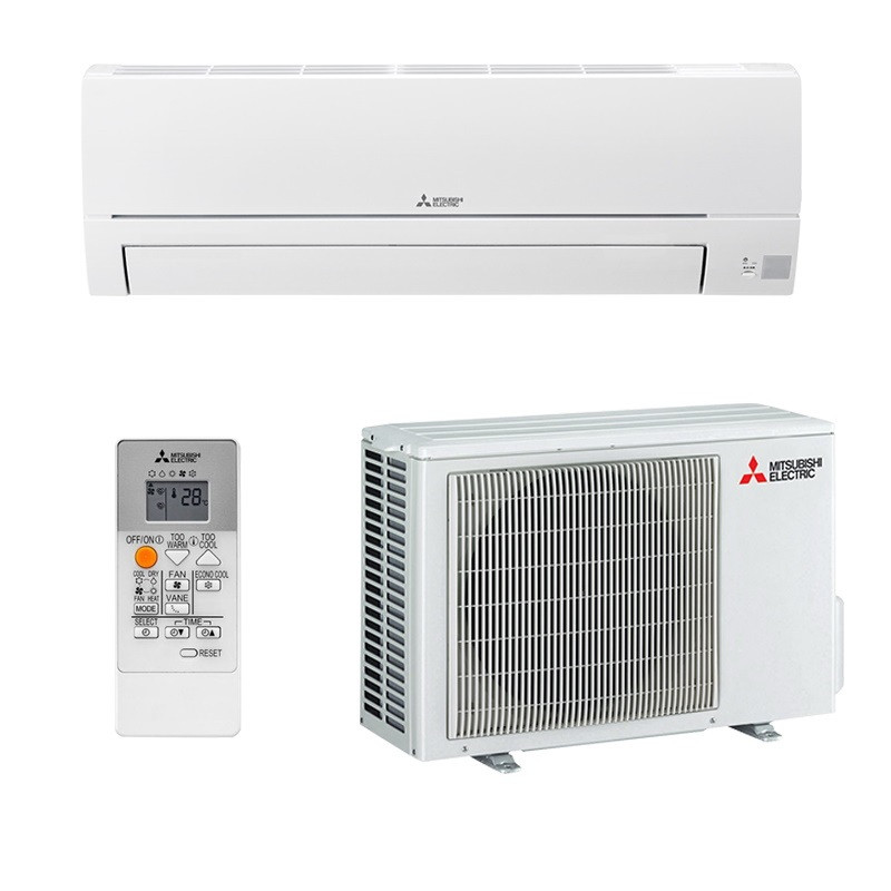 Инверторен климатик Mitsubishi Electric MSZ-HR35VF/MUZ-HR35VF, 12000 BTU, 23 м2, А++/А+, Сребърни йони, R-32, Бял
