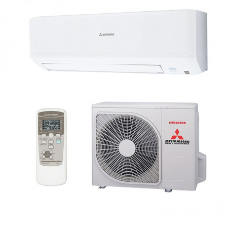 Aparat de aer conditionat inverter Mitsubishi Heavy Industries SRK45ZSP-W + SRC45ZSP-W, 14000 BTU, 31 m², A++/A+, R-32, Alb