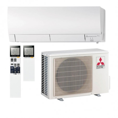 Aparat de aer conditionat inverter Mitsubishi Electric MSZ-FH35VE + MUZ-FH35VE, 12000 BTU, 25 m², A+++/A+++, R-410A, Alb