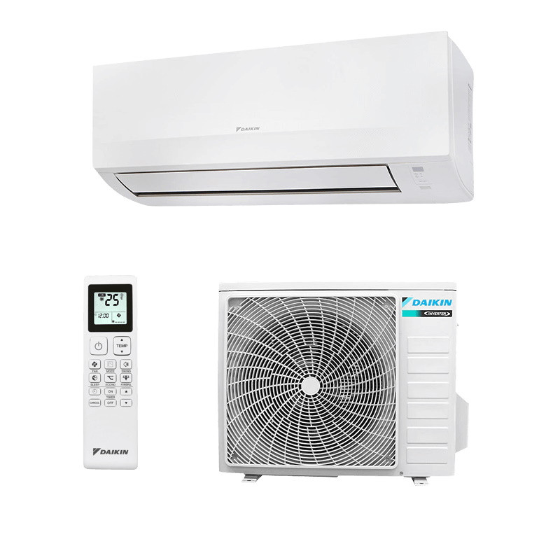 Инверторен климатик Daikin Sensira FTXC20E + RXC20E, 7000 BTU, 15 м2, А++, Wi-Fi, R-32, Бял
