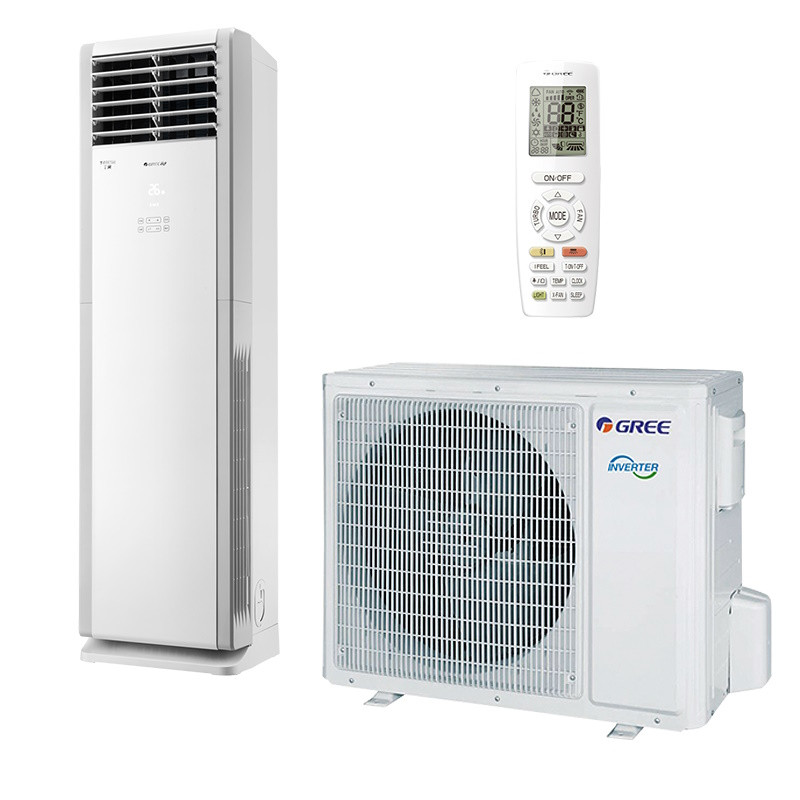 Aparat aer conditionat coloana Gree GVH48ALXH-K6DNC7A, 48000 BTU, 80 m², A+/A, Wi-Fi, R-32, Alb