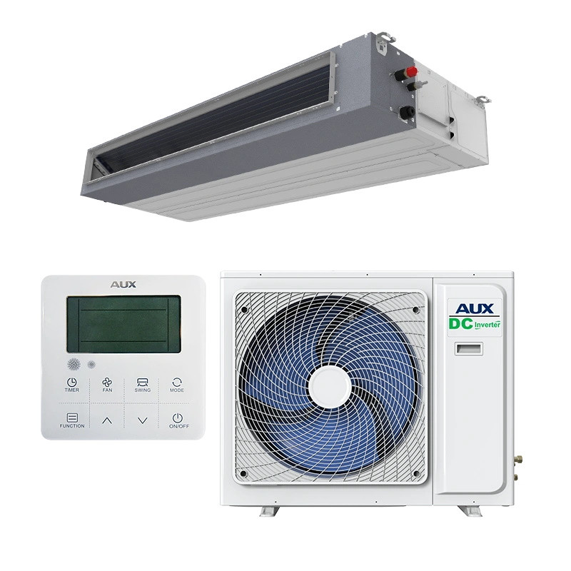AUX AUMD-H36/NDR3HC + AL-H36/NDR3C2(U) Ducted Air Conditioner, 36,000 BTU, 60 m², R-32, White