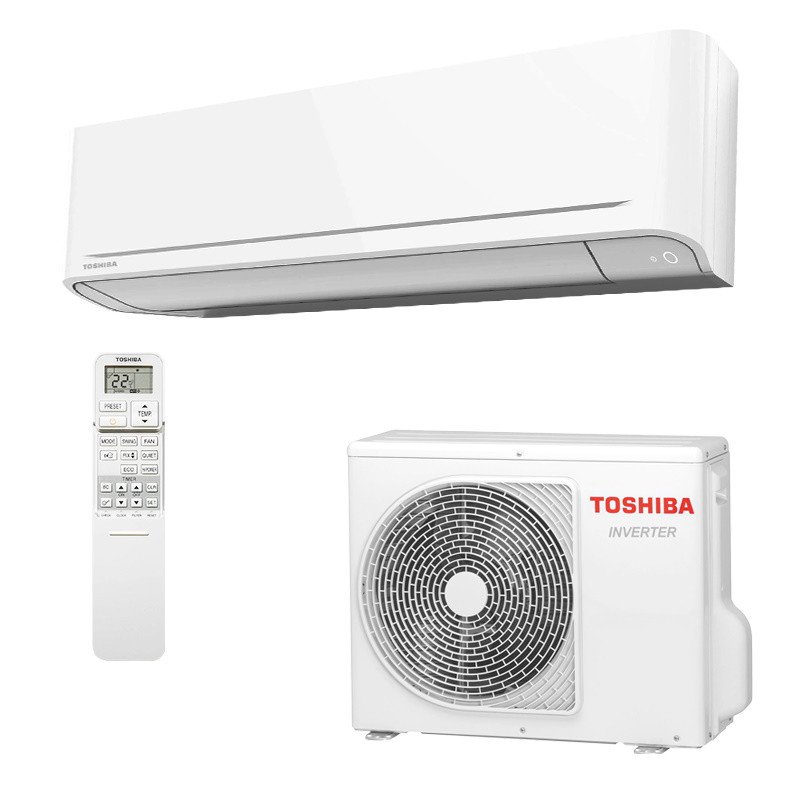 Инверторен климатик Toshiba Yukai+ RAS-B13S4KVG-E + RAS-13E2AVG-E, 13000 BTU, 22 м2, A++/A++, Ultra Fresh филтър, Magic Coil самопочистване, Бял