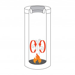 Κάδος Brabantia Flame Guard 647074, 30 l, Πυράντοχος, Μεταλλικός εσωτερικός κάδος, Inox, Inox