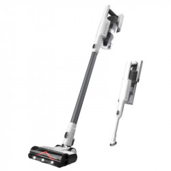 Aspirator vertical Tineco A30S Plus, 160W, 20000 Pa, 140 m², 60 min, 1000 ml, Senzor iLoop, Tehnologie PureCyclone, LED, Alb/Gri