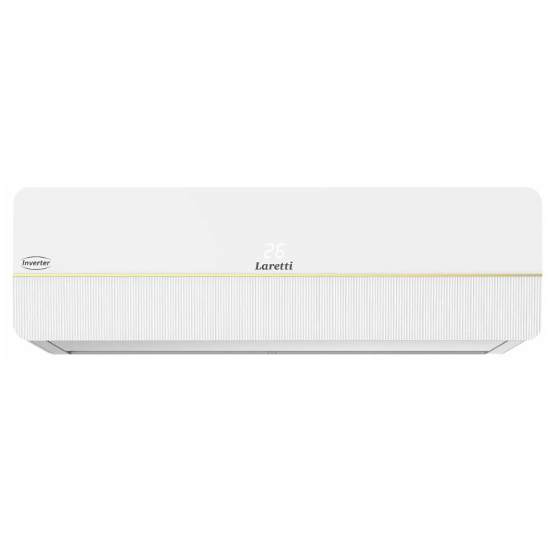 Laretti LR-09WF Gold Line Inverter Air Conditioner, 9,000 BTU, 25 m², Dehumidification, Wi-Fi, R-32, White