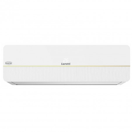 Laretti LR-09WF Gold Line Inverter Air Conditioner, 9,000 BTU, 25 m², Dehumidification, Wi-Fi, R-32, White