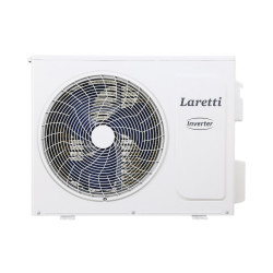 Laretti LR-09WF Gold Line Inverter Air Conditioner, 9,000 BTU, 25 m², Dehumidification, Wi-Fi, R-32, White