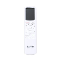 Инверторен климатик Laretti LR-09WF Gold Line, 9000 BTU, 25 м2, Обезвлажняване, Wi-Fi, R-32, Бял