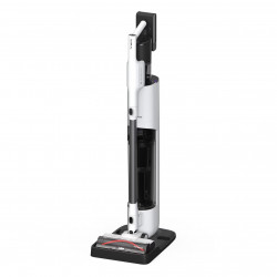 Aspirator fara fir Tineco Pure ONE Station 5, 450W, 2 moduri, Statie 0.45 l + 2.5 l, Autonomie 70 min, Senzor iLoop, Tehnologie PureCyclone, Auto-curatare, Alb