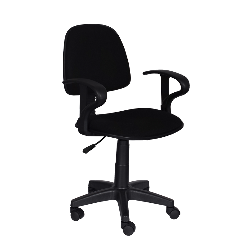 Carmen 6012 Children's Chair, Up to 70 kg, Rocking Adjustment, Polypropylene Wheels, Black