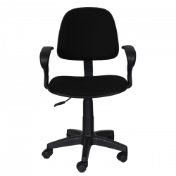 Carmen 6012 Children's Chair, Up to 70 kg, Rocking Adjustment, Polypropylene Wheels, Black