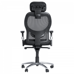 Carmen 7520 Ergonomic Chair, Up to 130 kg, Lockable in Various Positions, Tilt Adjustment, Lumbar Support, Black
