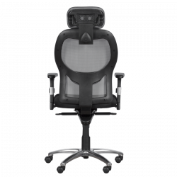 Carmen 7520 Ergonomic Chair, Up to 130 kg, Lockable in various positions, Tilt adjustment, Lumbar support, Black/Gray