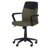 Carmen 6002 Office Chair, Up to 100 kg, Tilt Adjustment, Polypropylene Casters, Green