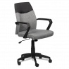 Carmen 6002 Office Chair, Up to 100 kg, Tilt Adjustment, Polypropylene Casters, Gray
