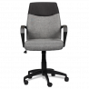 Carmen 6002 Office Chair, Up to 100 kg, Tilt Adjustment, Polypropylene Casters, Gray
