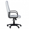 Carmen 6511 Office Chair, Up to 100 kg, Faux Leather, Tilt Adjustment, Locking Mechanism, White