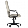 Carmen 6511 Office Chair, Up to 100 kg, Faux Leather, Tilt Adjustment, Locking Mechanism, Beige