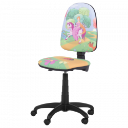 Carmen Prestige Princess Child Chair, Up to 120 kg, Backrest Lock in Any Position, Seat Depth Adjustment, Multicolor