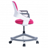 Carmen CLEVER High Chair, Up to 100 kg, Flame-retardant upholstery, Seat depth adjustment, 7 positions, Pink