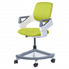 Carmen CLEVER High Chair, Up to 100 kg, Flame-retardant upholstery, Seat depth adjustment, 7 positions, Mustard