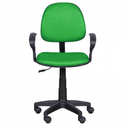Carmen 6012 MR Children's Chair, Up to 70 kg, Polypropylene Casters, Gas Lift, Green