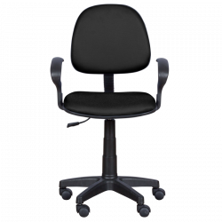 Carmen 6012 MR Children's Chair, Up to 70 kg, Polypropylene Casters, Gas Lift, Black