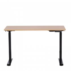 Ергономично бюро с регулиране на височината Carmen CR-119 - бук-черен