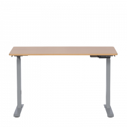 Ергономично бюро с регулиране на височината Carmen CR-119 - бук-сив