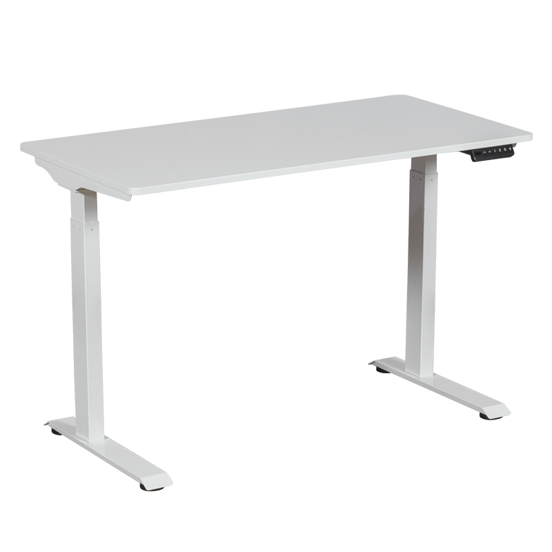 Carmen CR-119 Ergonomic Height-Adjustable Desk, 73–123 cm, Up to 50 kg, Control Panel, Display, Memory, Anti-Collision Sensor, White