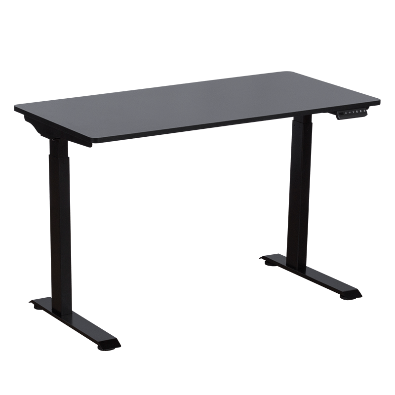Carmen CR-119 Ergonomic Height-Adjustable Desk, 73–123 cm, Up to 50 kg, Control Panel, Display, Memory, Anti-Collision Sensor, Black