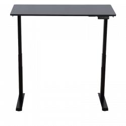 Carmen CR-119 Ergonomic Height-Adjustable Desk, 73–123 cm, Up to 50 kg, Control Panel, Display, Memory, Anti-Collision Sensor, Black