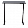 Carmen CR-119 Ergonomic Height-Adjustable Desk, 73–123 cm, Up to 50 kg, Control Panel, Display, Memory, Anti-Collision Sensor, Black