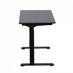 Carmen CR-119 Ergonomic Height-Adjustable Desk, 73–123 cm, Up to 50 kg, Control Panel, Display, Memory, Anti-Collision Sensor, Black