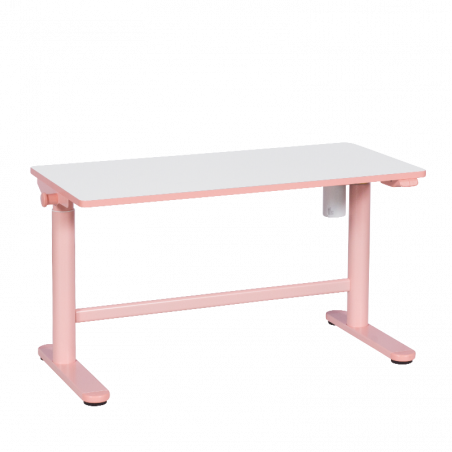 Εργονομικό παιδικό γραφείο Carmen CR-103, Πίνακας ελέγχου, Αισθητήρας κατά της σύγκρουσης, Πόδια ισοστάθμισης, Μέχρι 40 κιλά, Ροζ