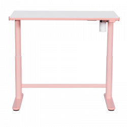 Εργονομικό παιδικό γραφείο Carmen CR-103, Πίνακας ελέγχου, Αισθητήρας κατά της σύγκρουσης, Πόδια ισοστάθμισης, Μέχρι 40 κιλά, Ροζ